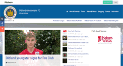 Desktop Screenshot of oldlandfootball.com